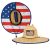 S A Company Summer Straw Hats for UV Sun Protection