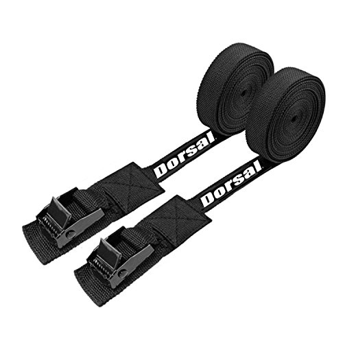 Kayaks Carriers for Mounted Cargo JAKAGO 1 x 16 Lashing Strap with Cam Lock Buckle Tie Down Straps up to 600lbs Pack of 4 Moving Canoes Lawn Equipment 