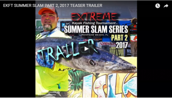 Giant Wahoo wins Extreme Kayak Tournament off Pompano Beach