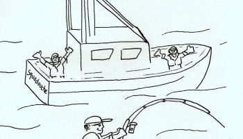 Who catches more fish?