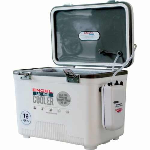 Engel Coolers 30 Quart Live Bait Cooler/Dry Box with Air Pump